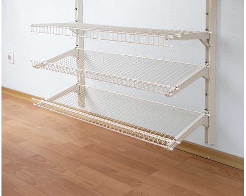 Гардеробная система в нишу спальни