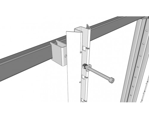 Консольный стеллаж под наполнение WSG.11.1800.00-1